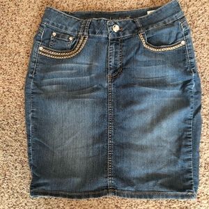 Jean skirt
